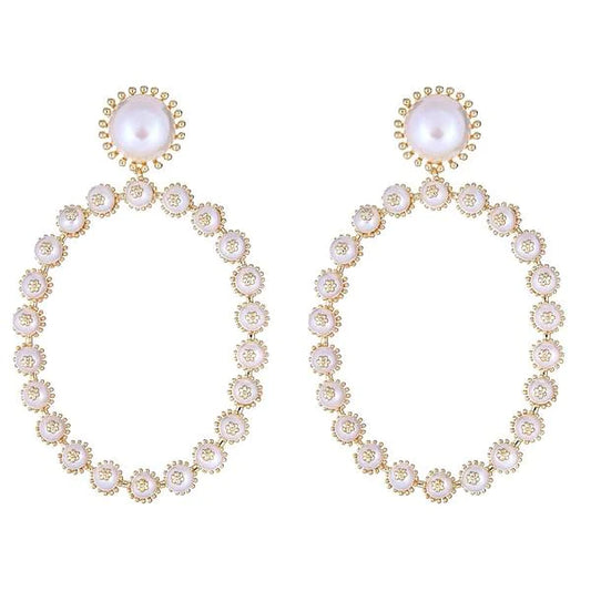 Pearl Garden Earring