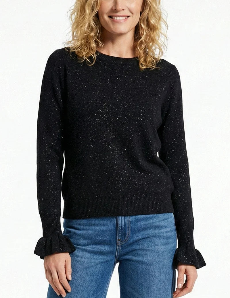 Poppy Ruffle Sleeve Sweater