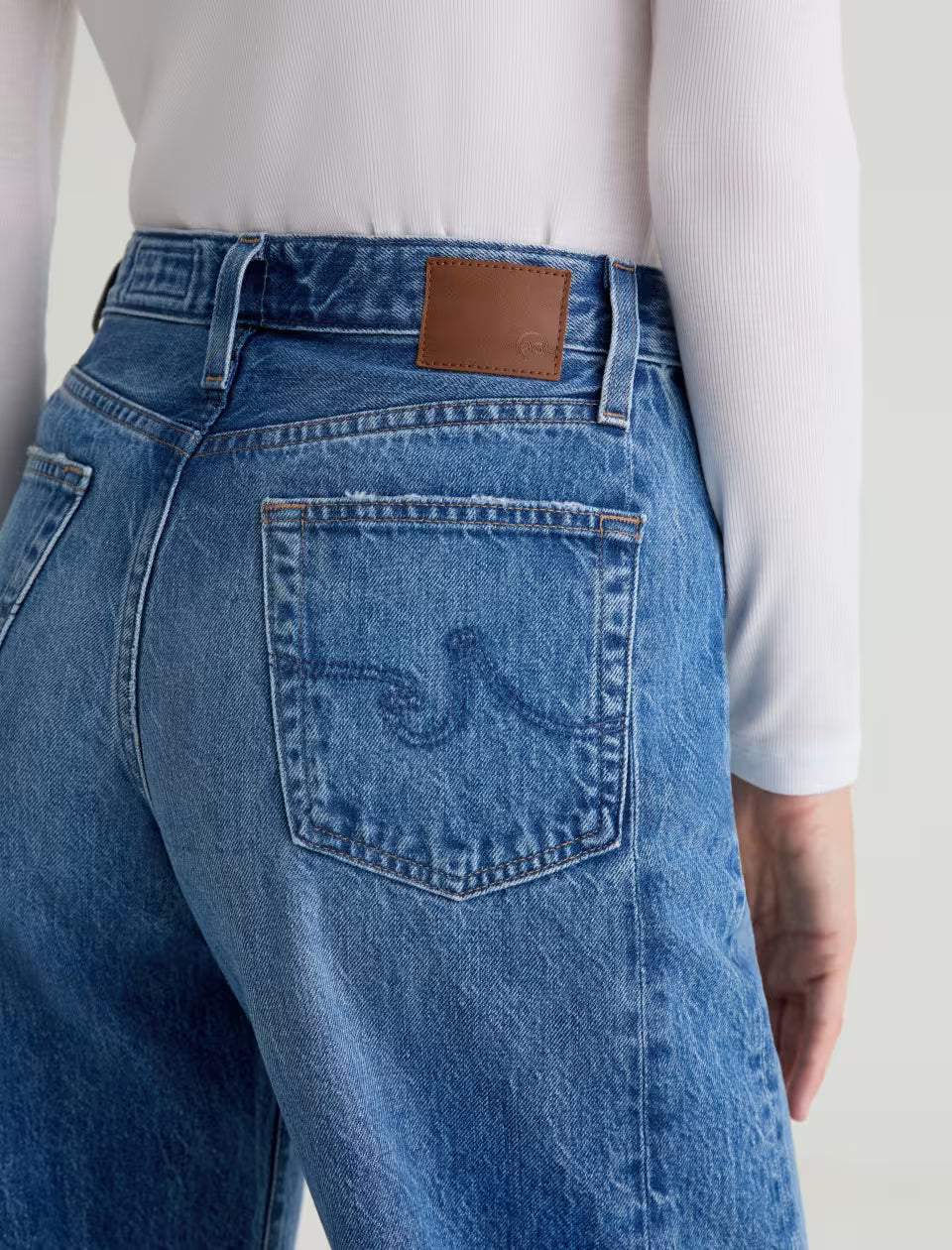 Hattie Crop Barrel Jeans