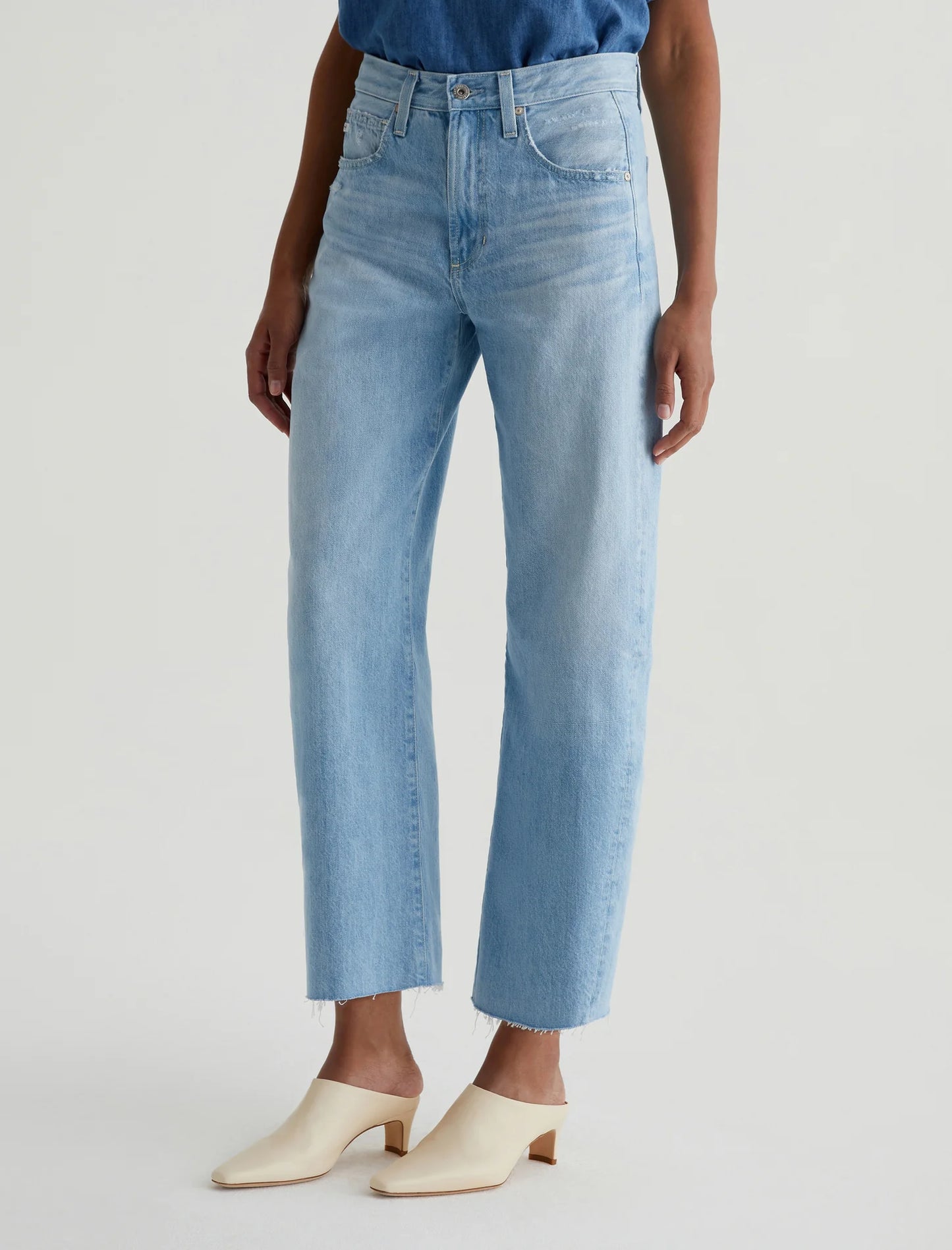 Hattie Crop Barrel Jeans