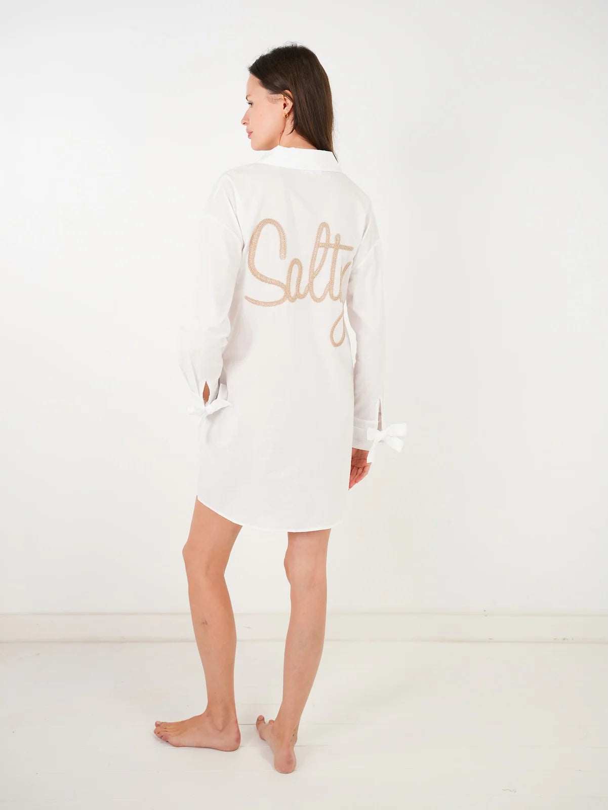 Salty Rope Shirt Dress