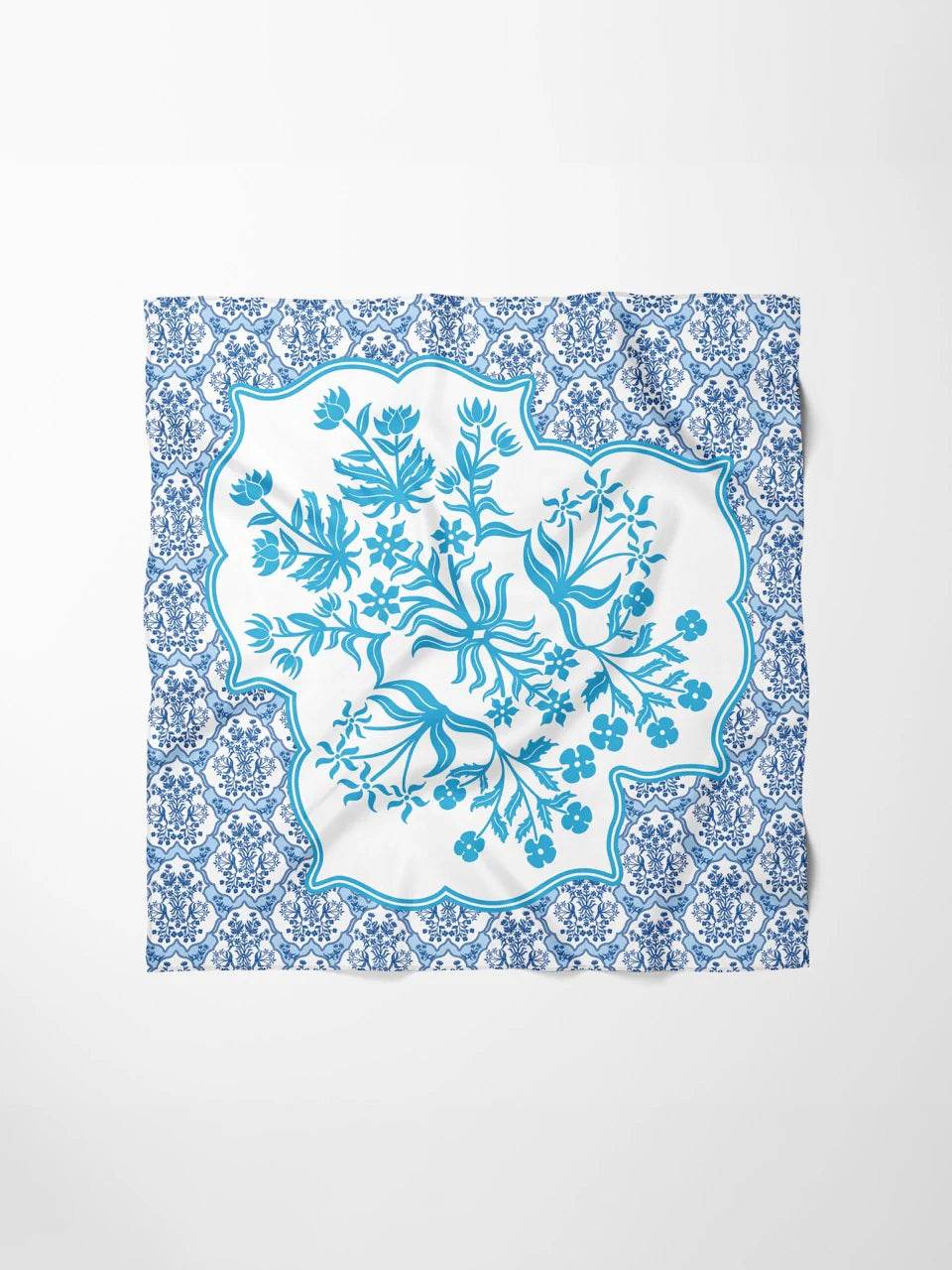 Hand-Stitched Silk Scarf