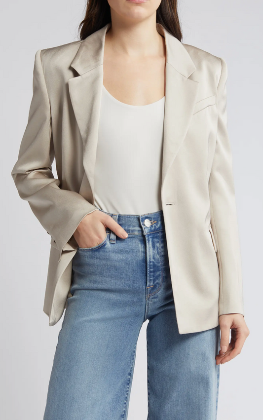 Single Button Blazer