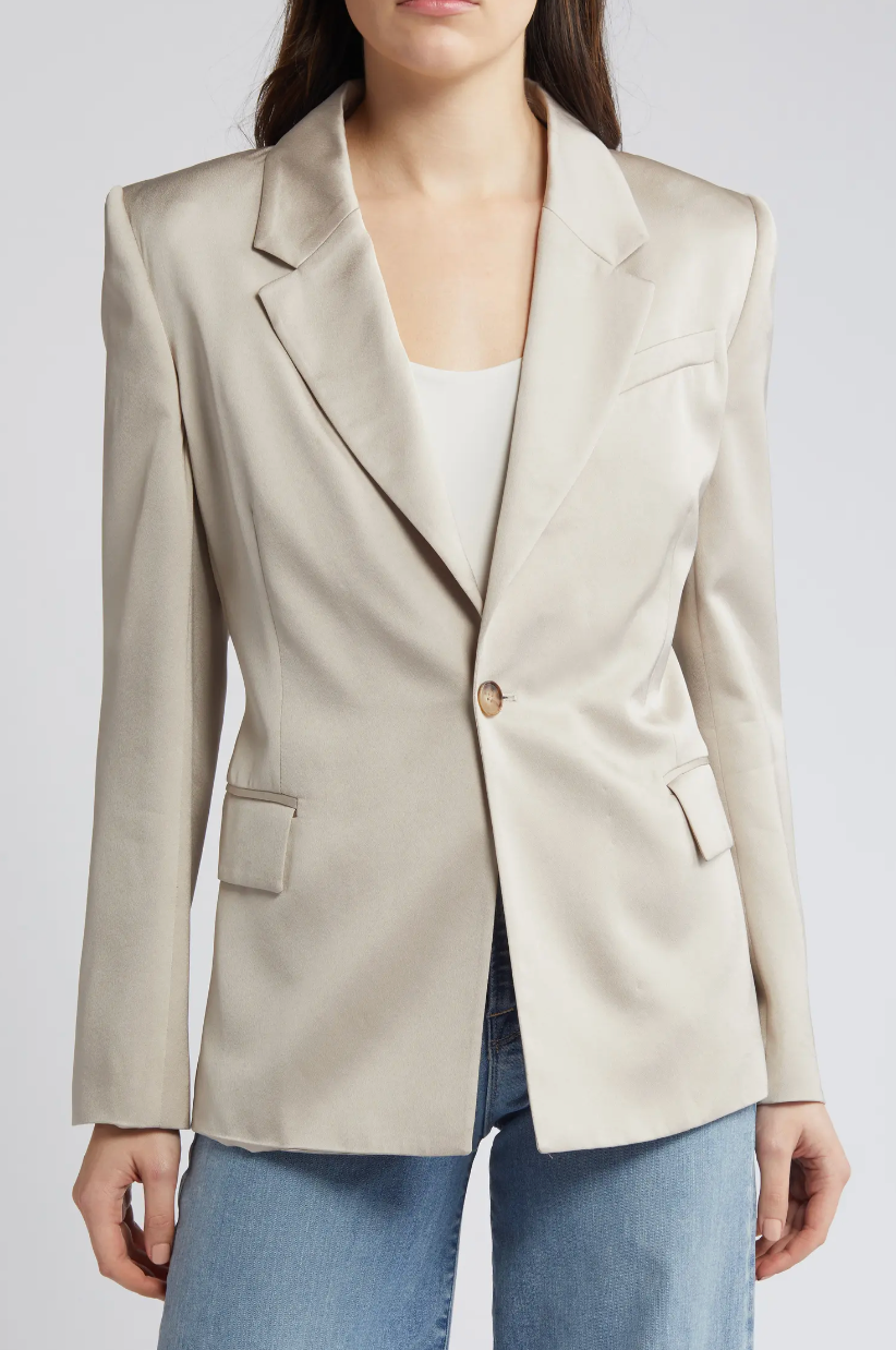 Single Button Blazer