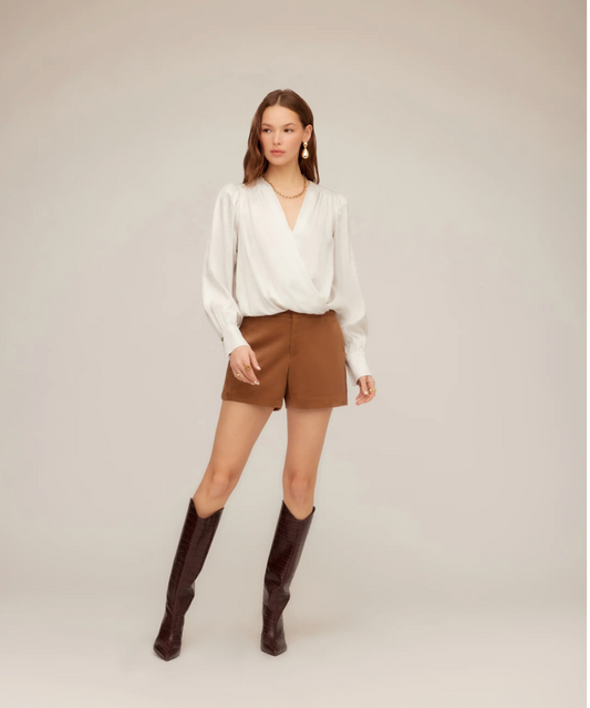 Drape Front Top
