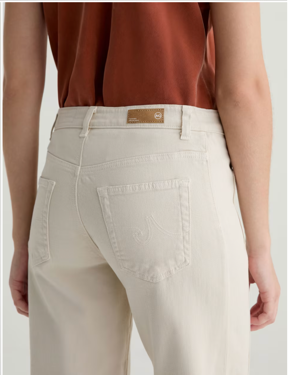 Saige Wide Leg Crop Panel - Opal Stone