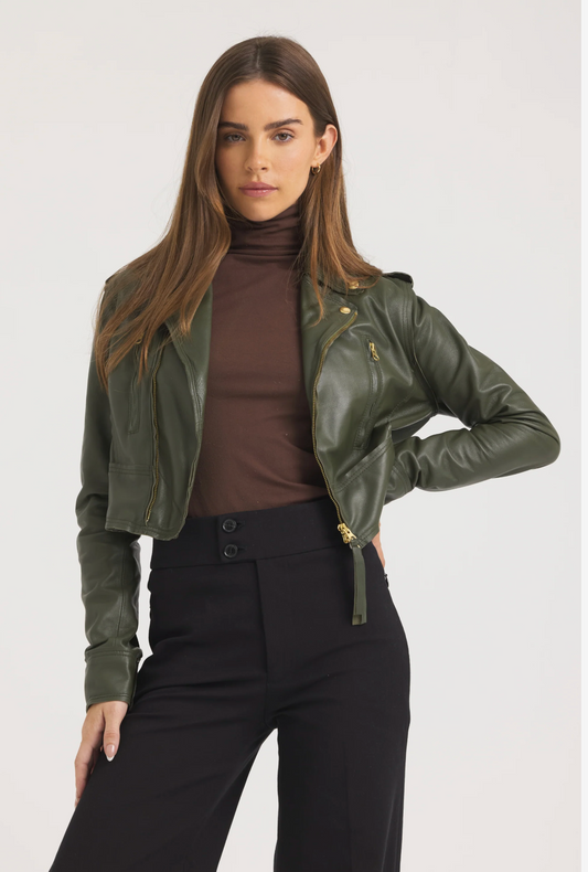 Erin Burnished Lether Jacket