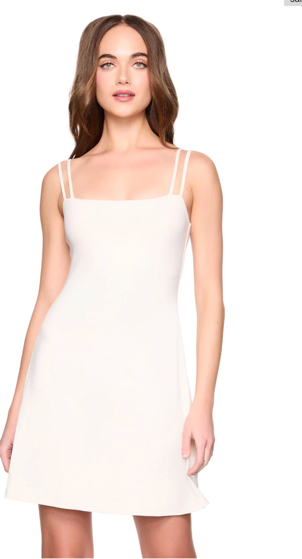 Double String Flare Dress