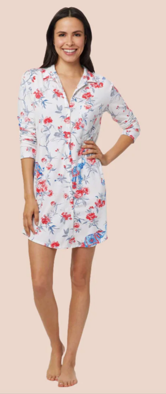 Pima Knit Night Shirt