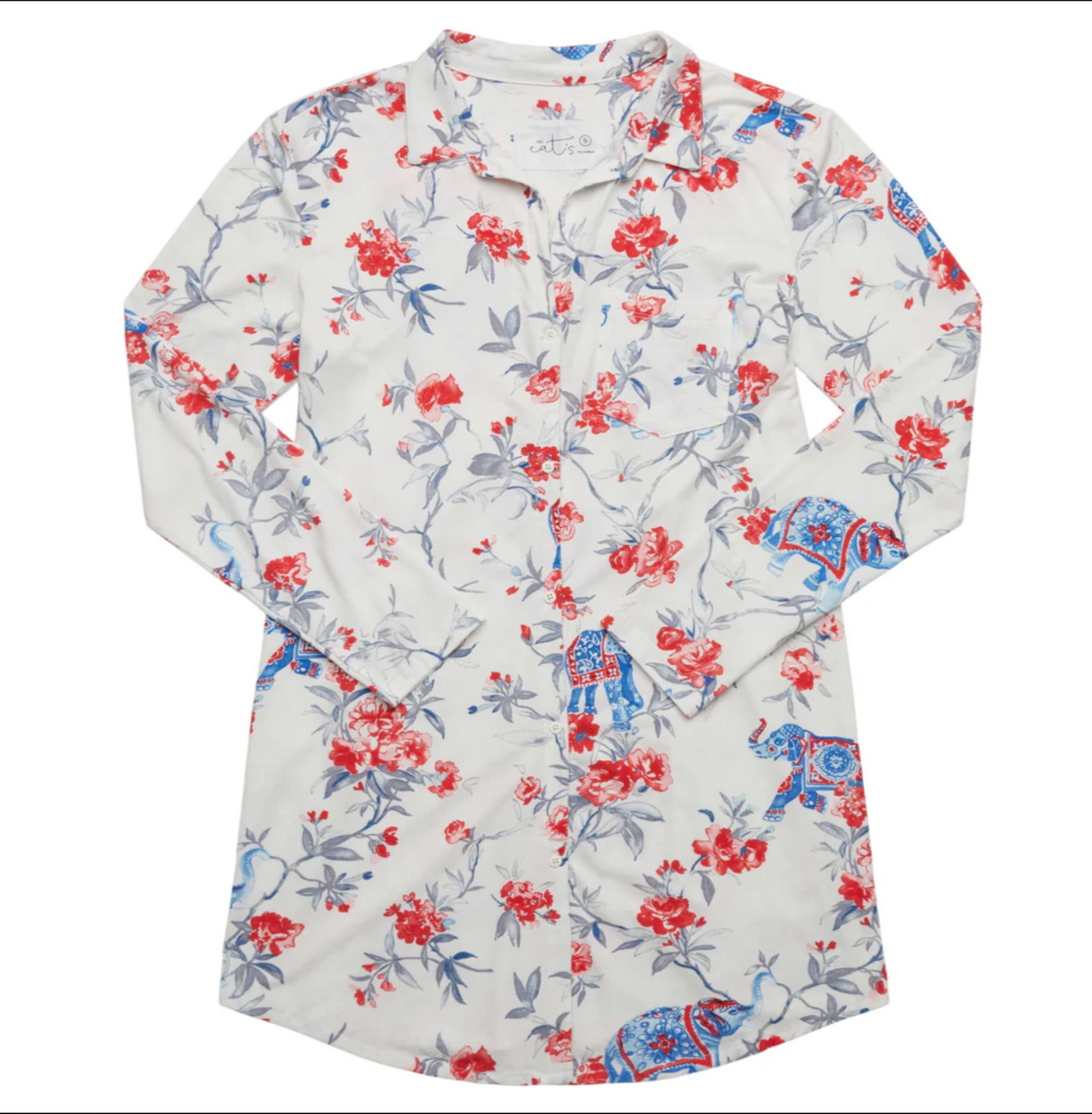 Pima Knit Night Shirt