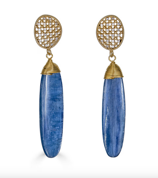 Kyanite Dangle Earrings