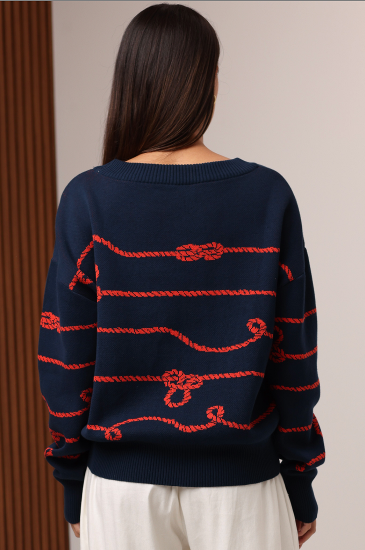 Knots and Nautical Sweater