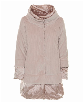 Layered Woven Quilted Jacket