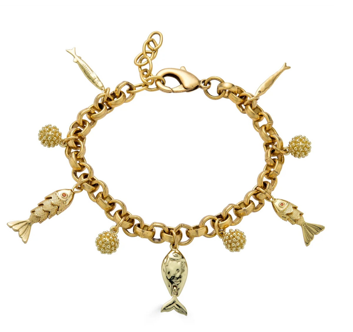 Fish Charm Bracelet