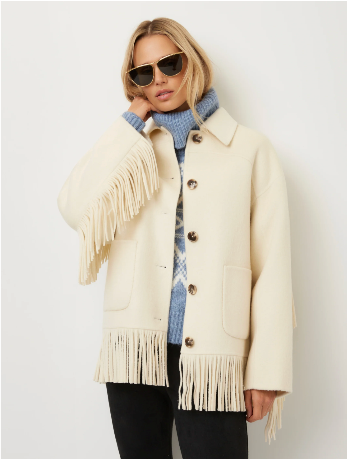 Yara Fringe Jacket