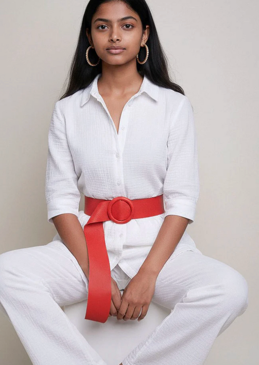 Janice Leather Belt
