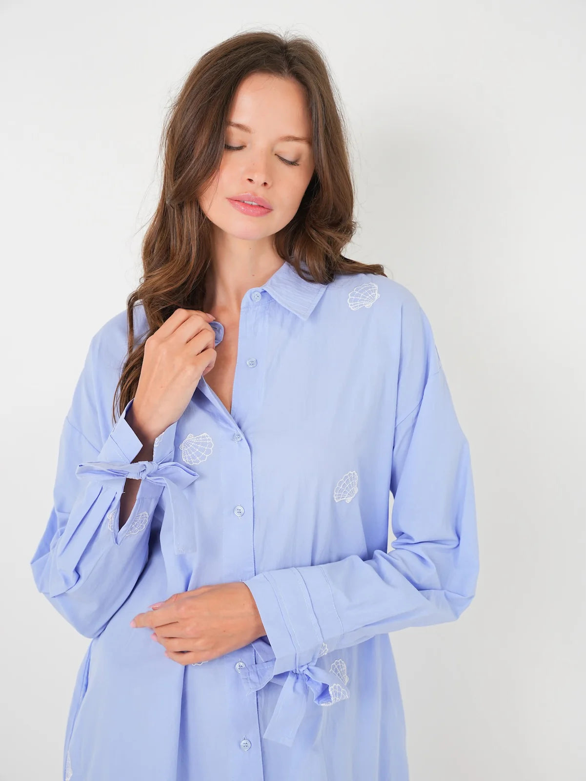 Seashell Shirt Dress