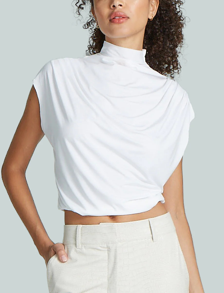 Butter Draped Crop Top