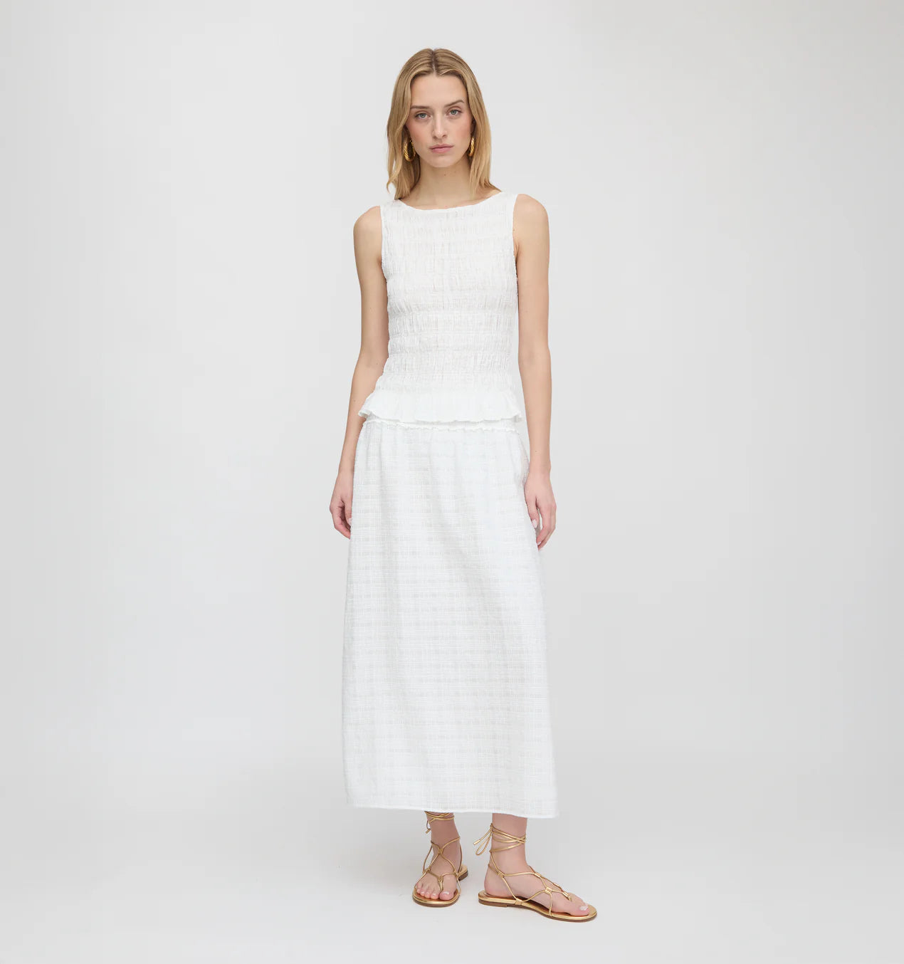 Phoebe Smocked Tank