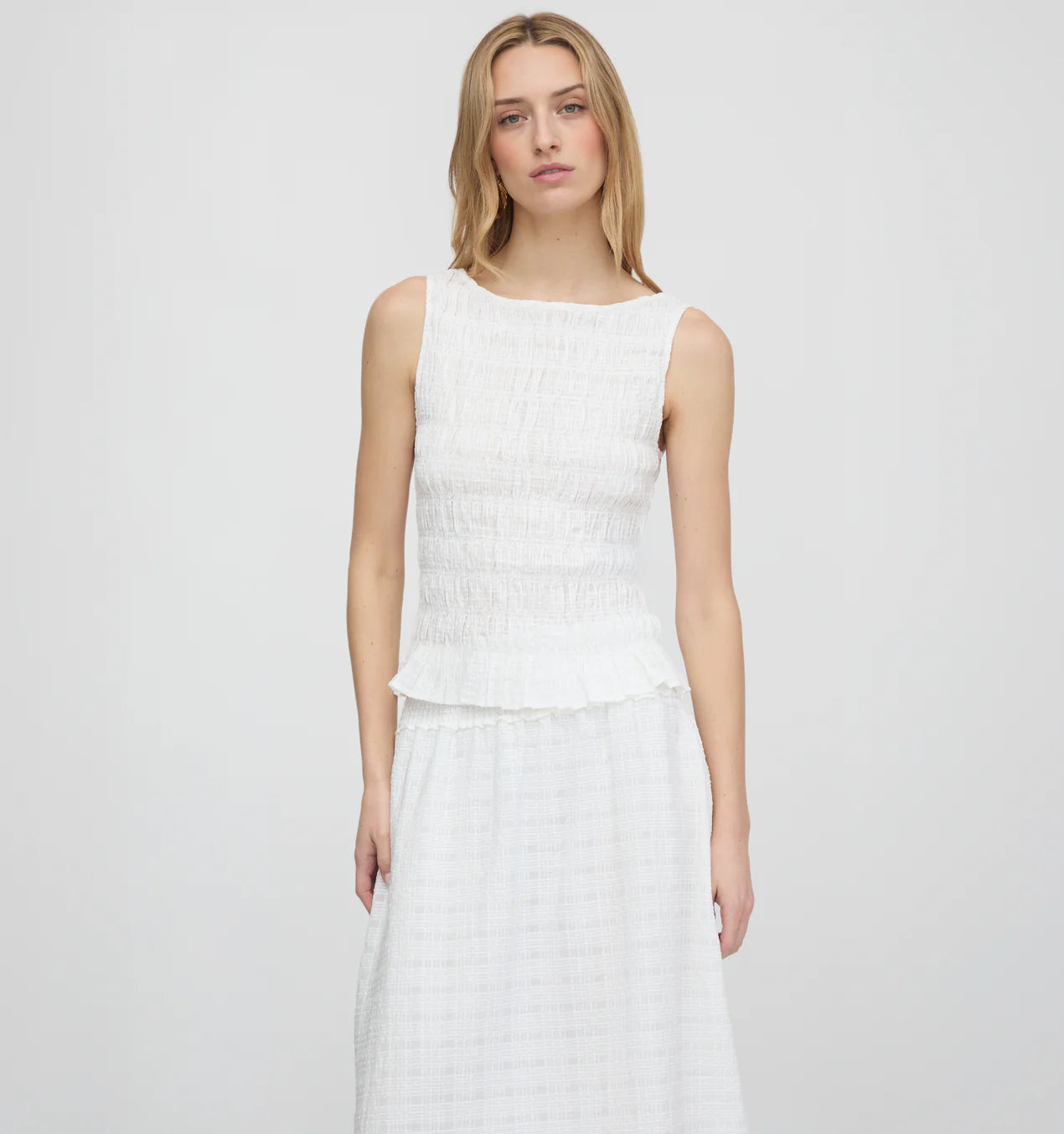 Phoebe Smocked Tank