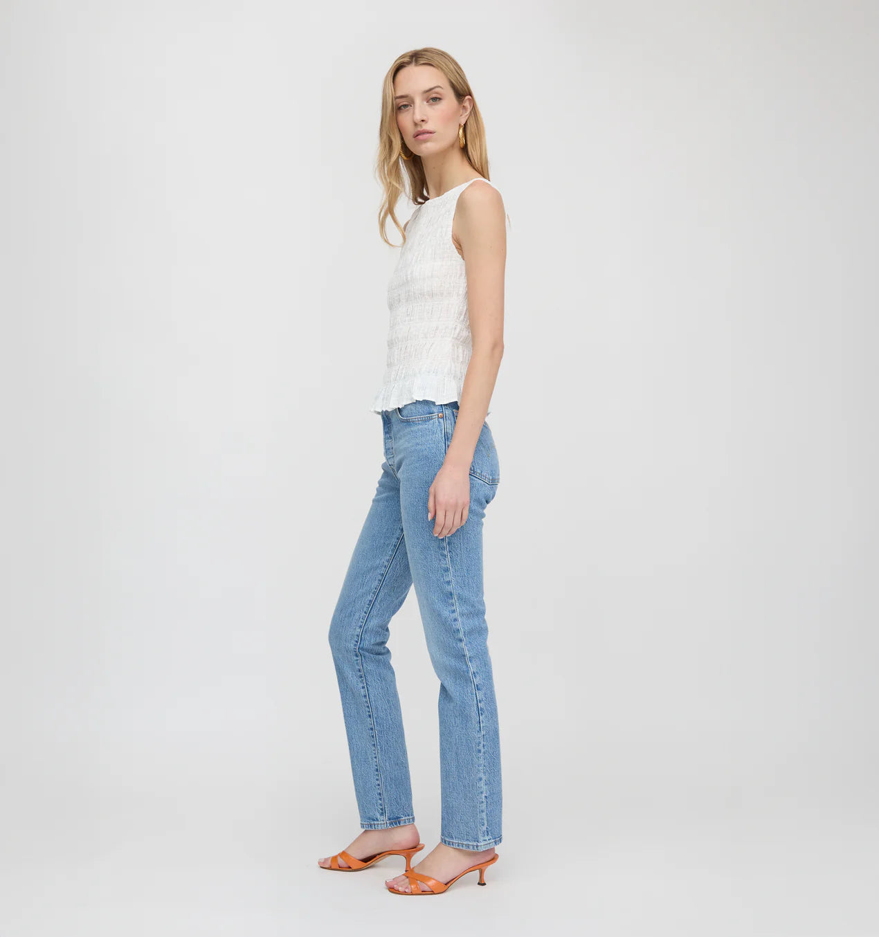 Phoebe Smocked Tank