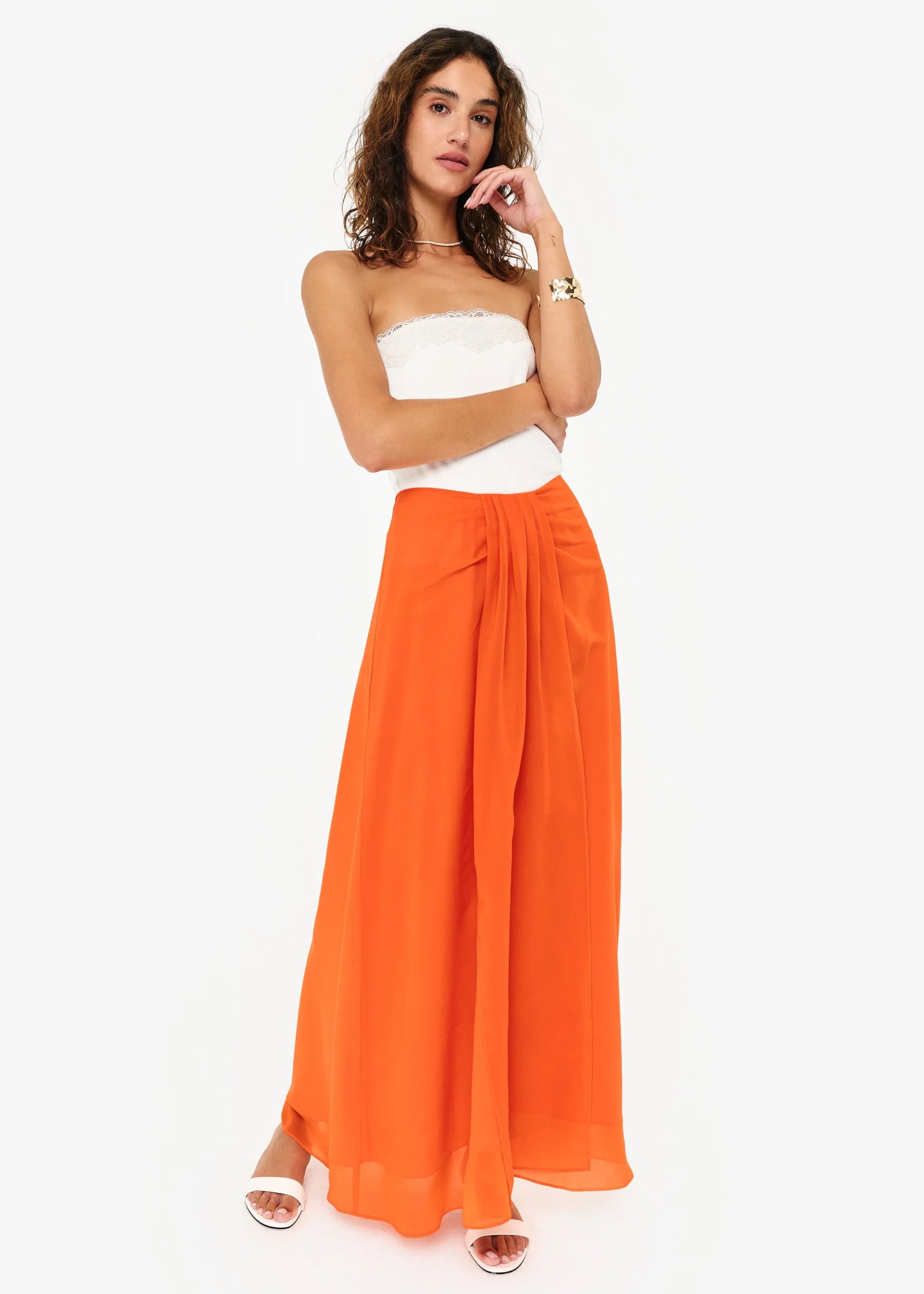 Bahia Chiffon Maxi Skirt