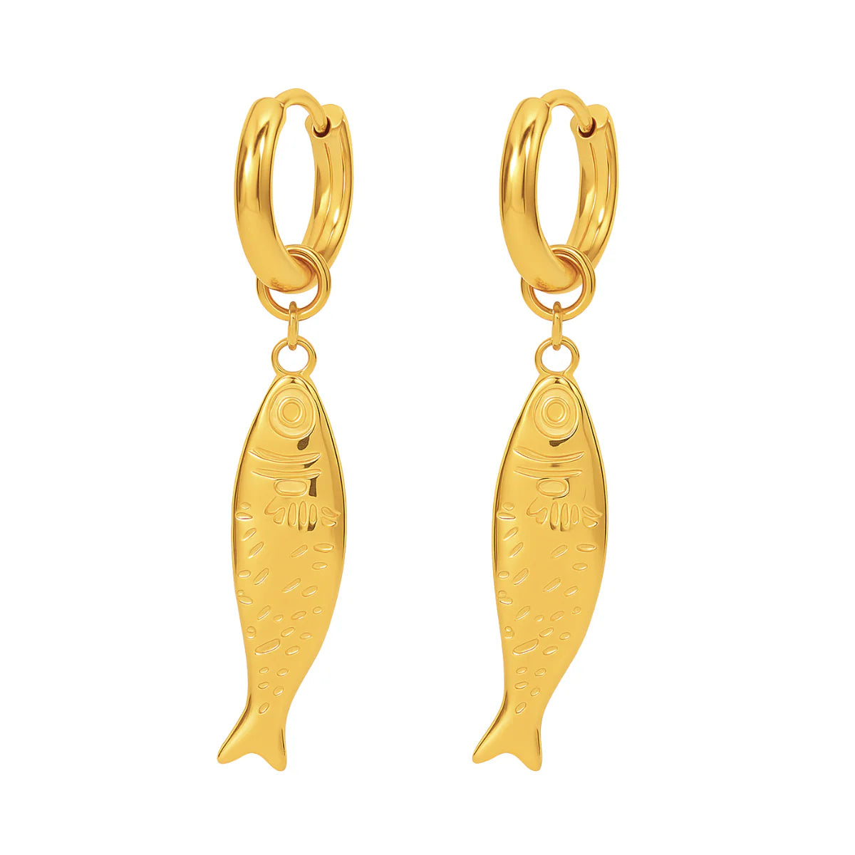 Dayna  Huggie Fish Earring