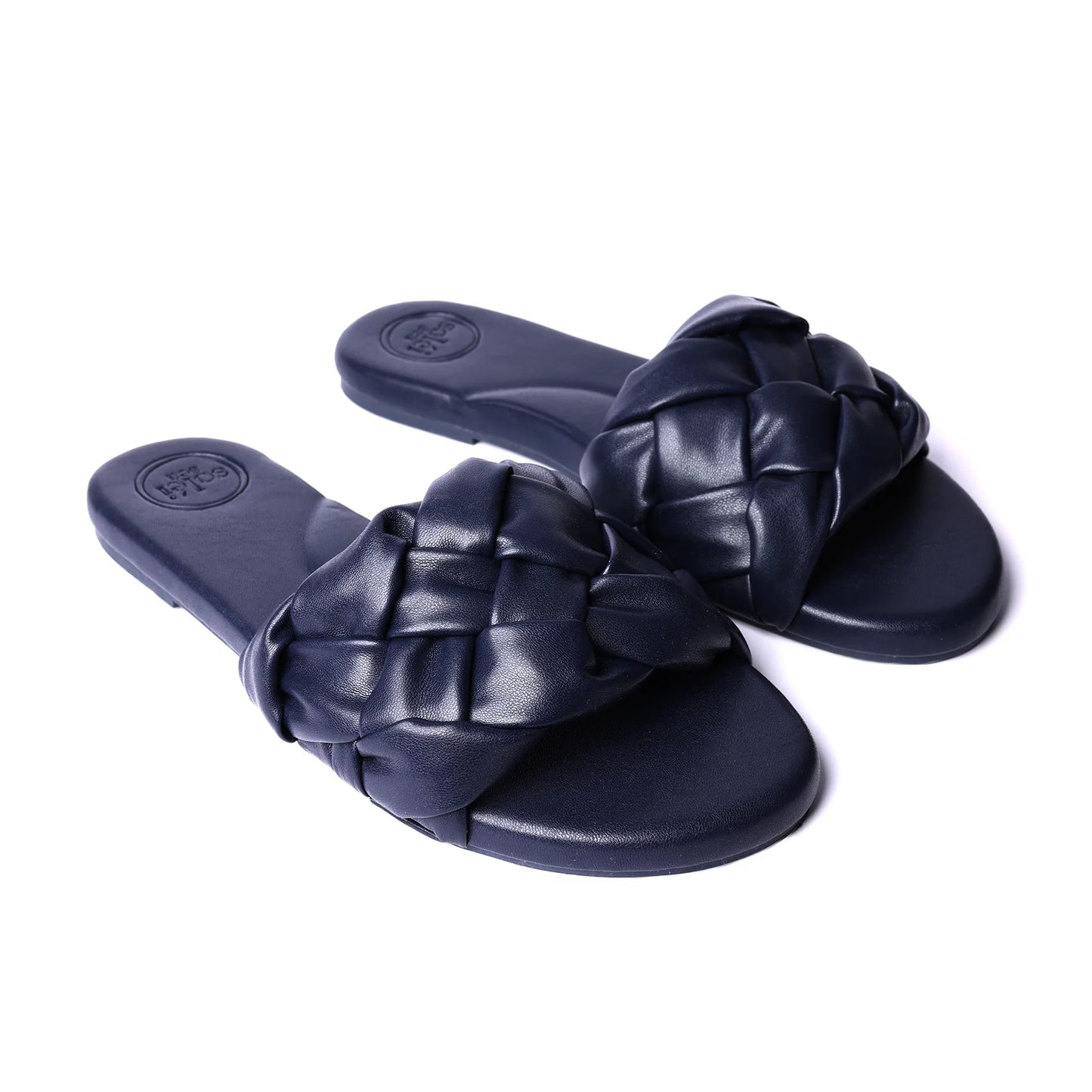 Venetta Woven Strap Slides