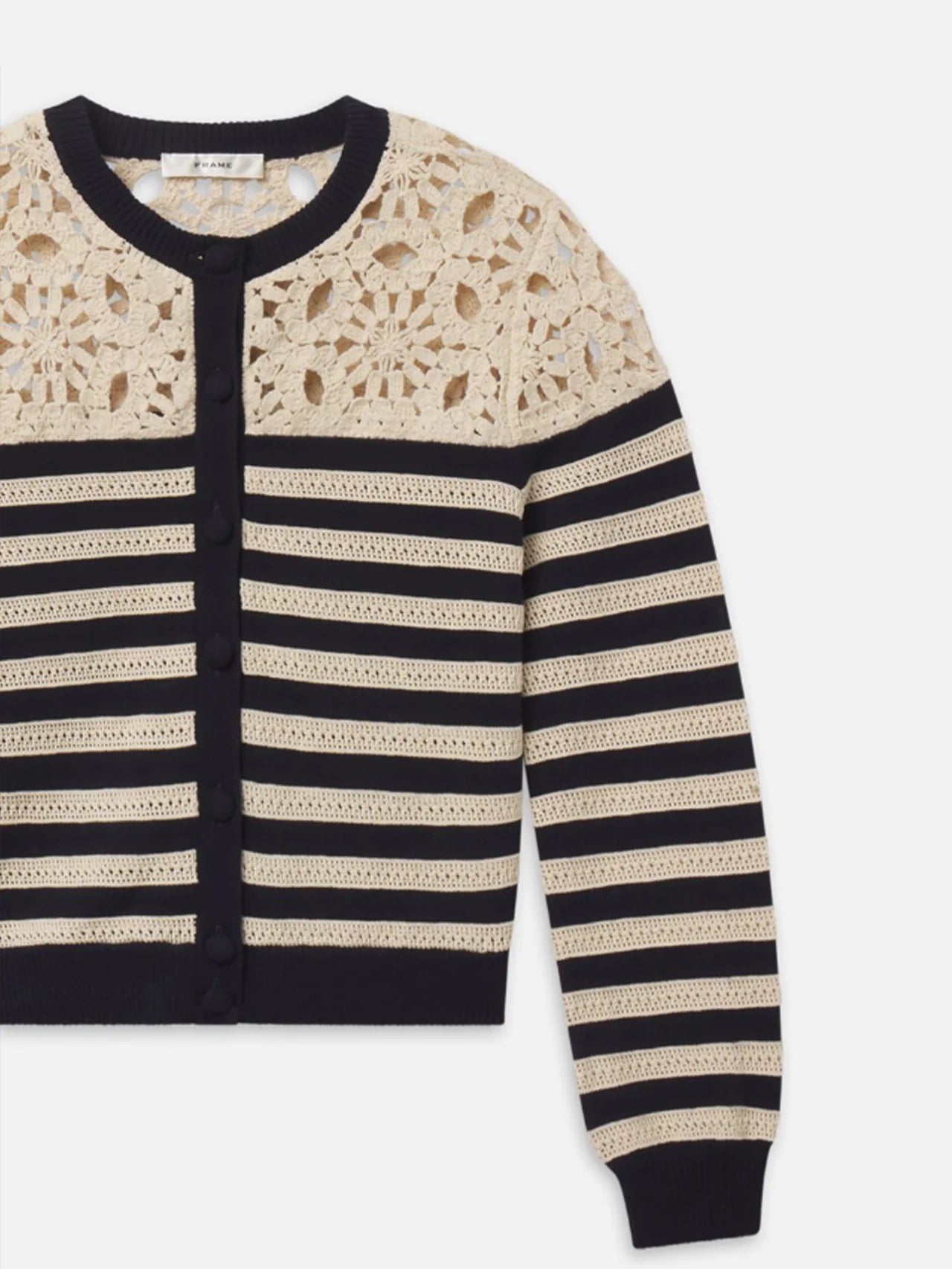The Coastal Stripe Cardigan