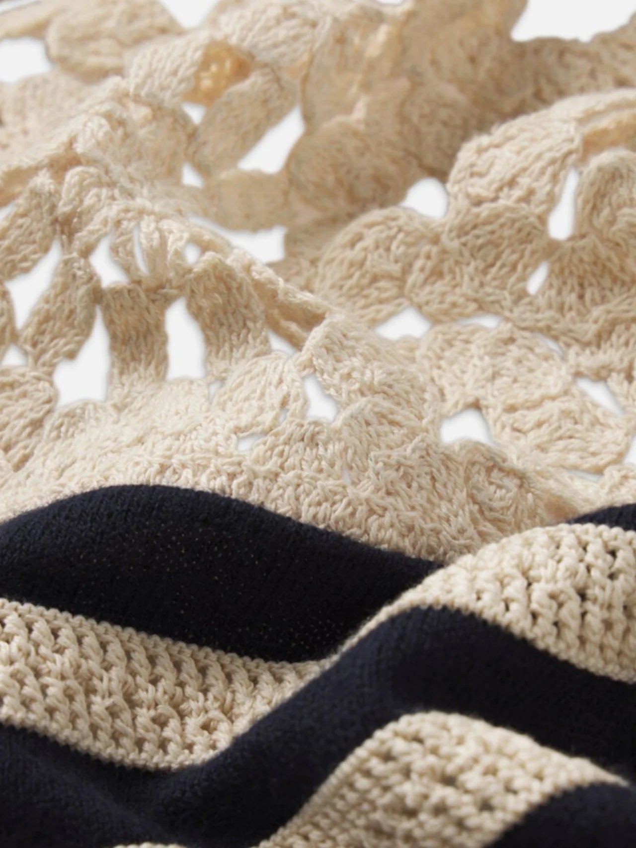 The Coastal Stripe Cardigan
