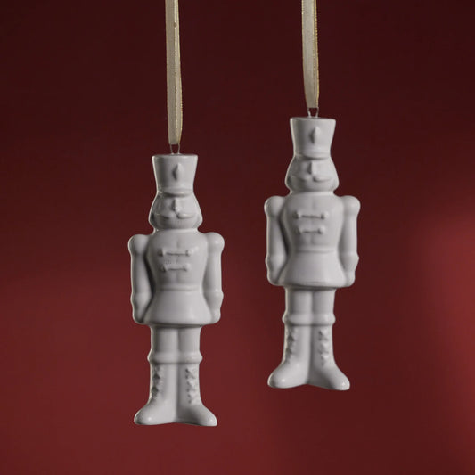 Ceramic Nutcracker Ornament