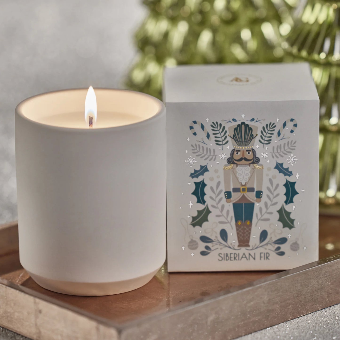 Nutcracker Candle - Siberian Fir