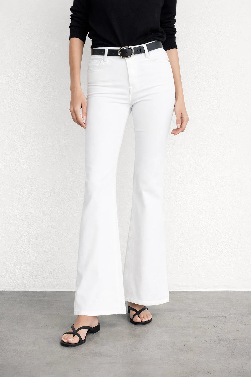 Zoe Flare - Magnolia White