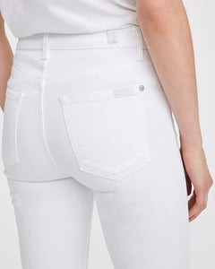High Waist Ankle Skinny - Luxe White