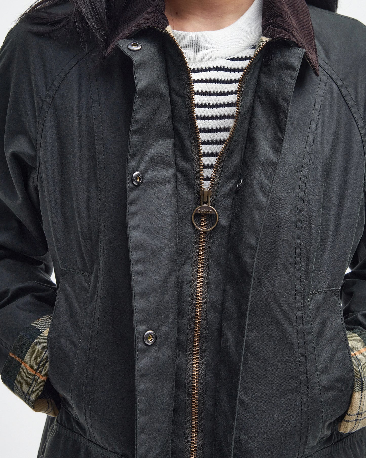 Beadnell Waxed Jacket - Sage