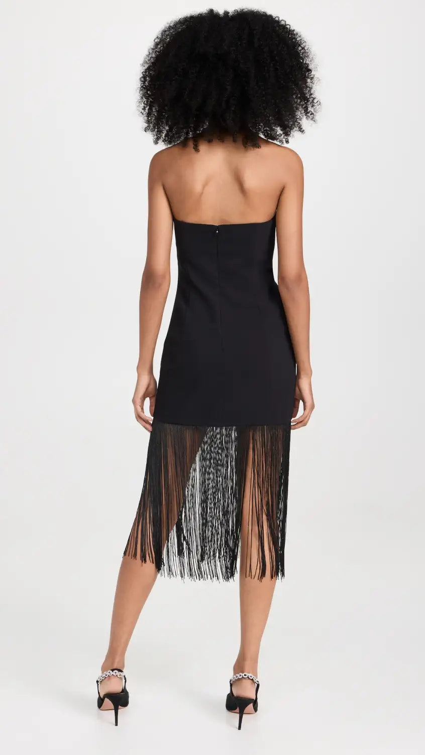 Puzzle Dress w Fringe