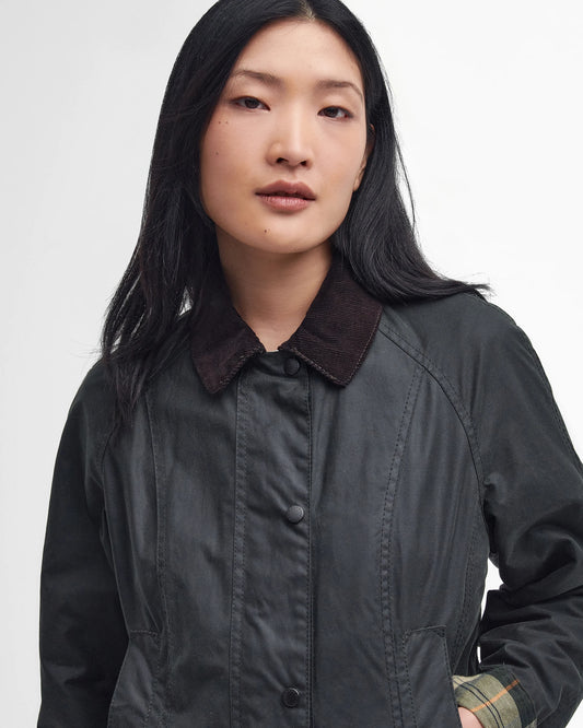 Beadnell Waxed Jacket - Sage