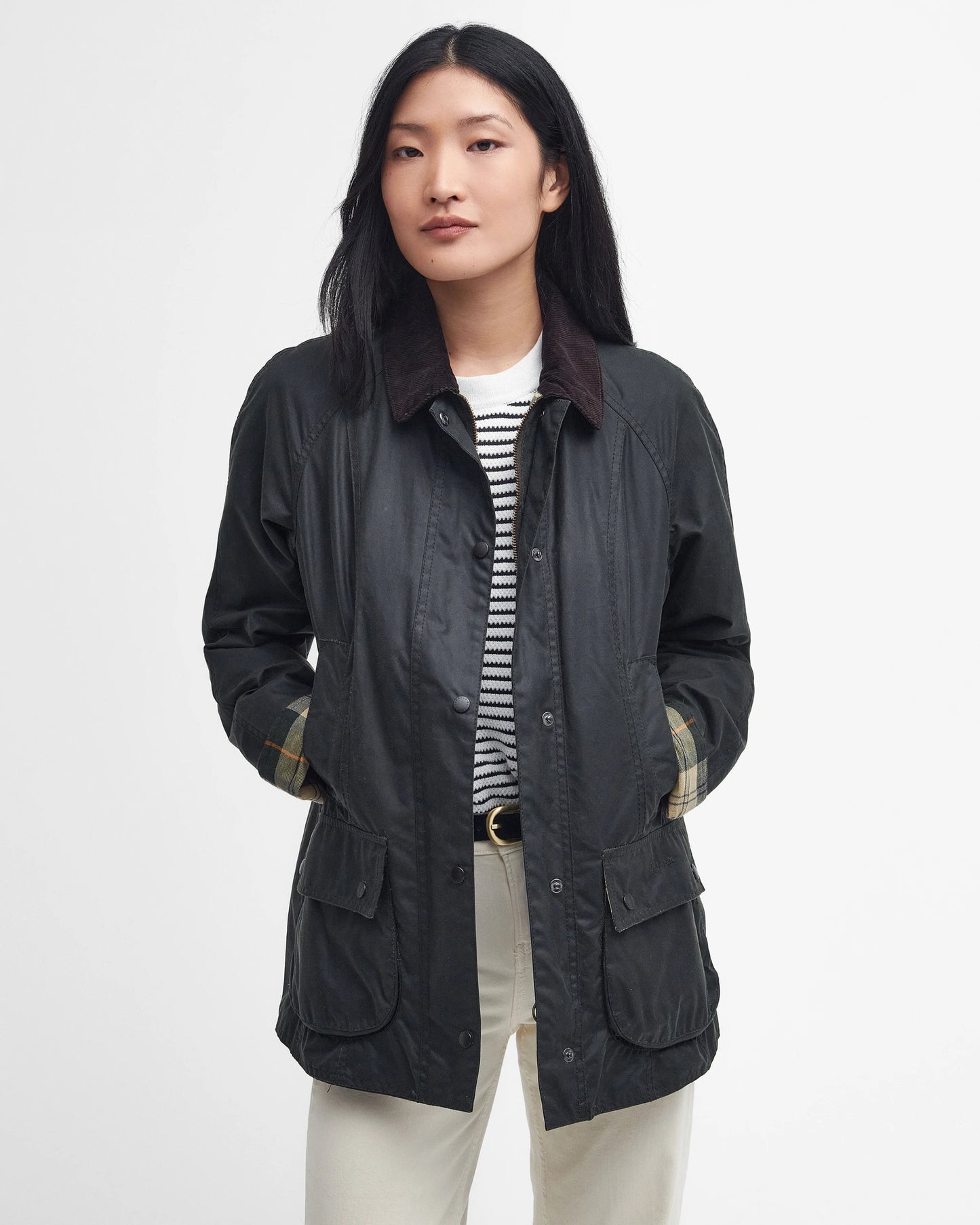 Beadnell Waxed Jacket - Sage