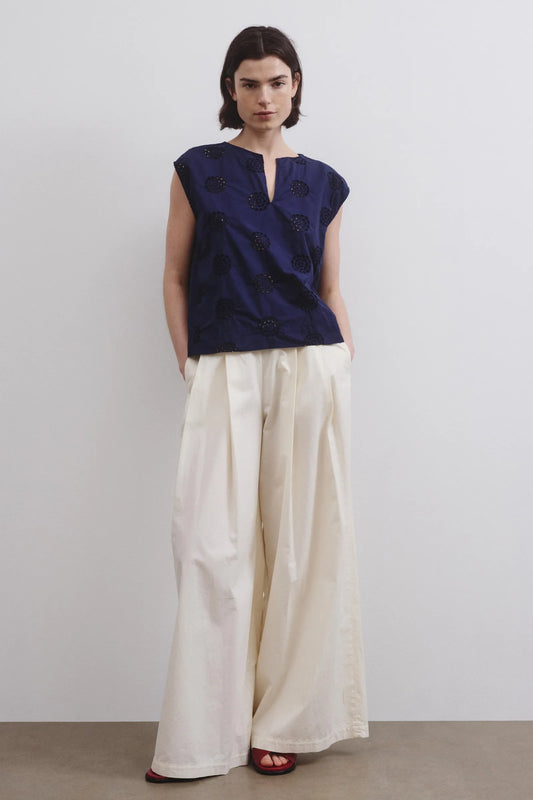 Cotton Broderie Anglaise Tank