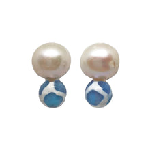 Load image into Gallery viewer, Stacked Pearl Earrings
