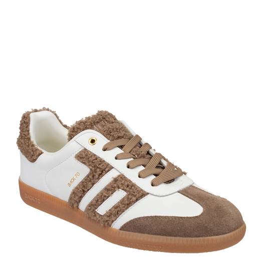 Cloud Sneaker - White/Brown