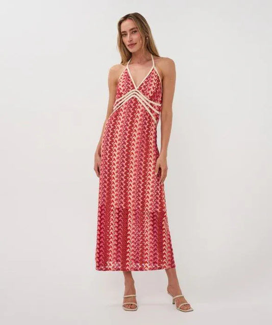 Lydia Crochet Maxi Dress