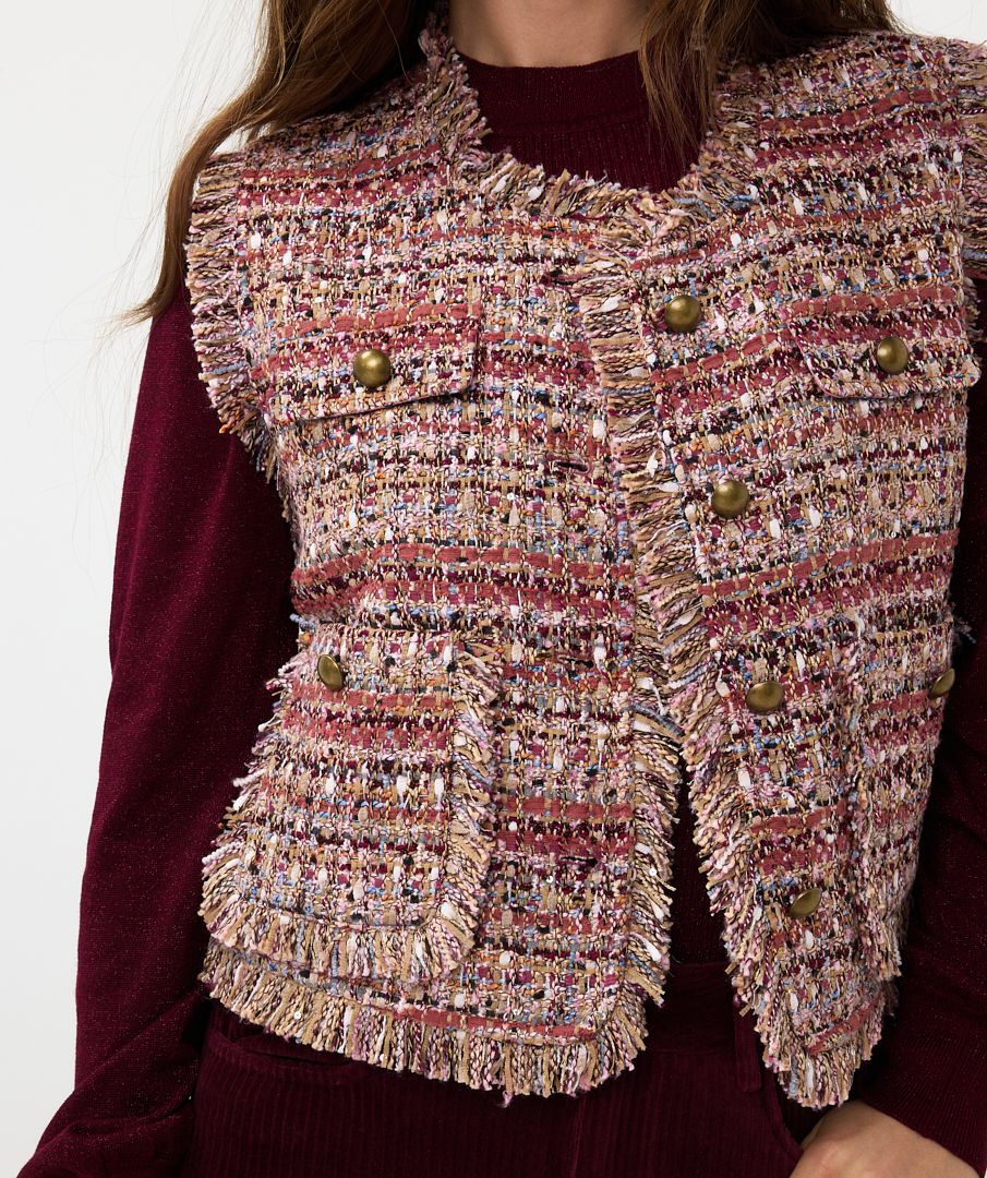 Tweed Vest