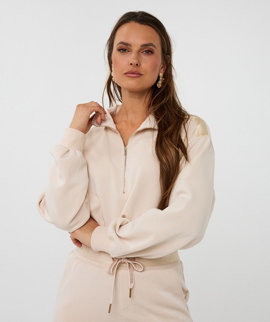 Sweater Balloon Hem Modal
