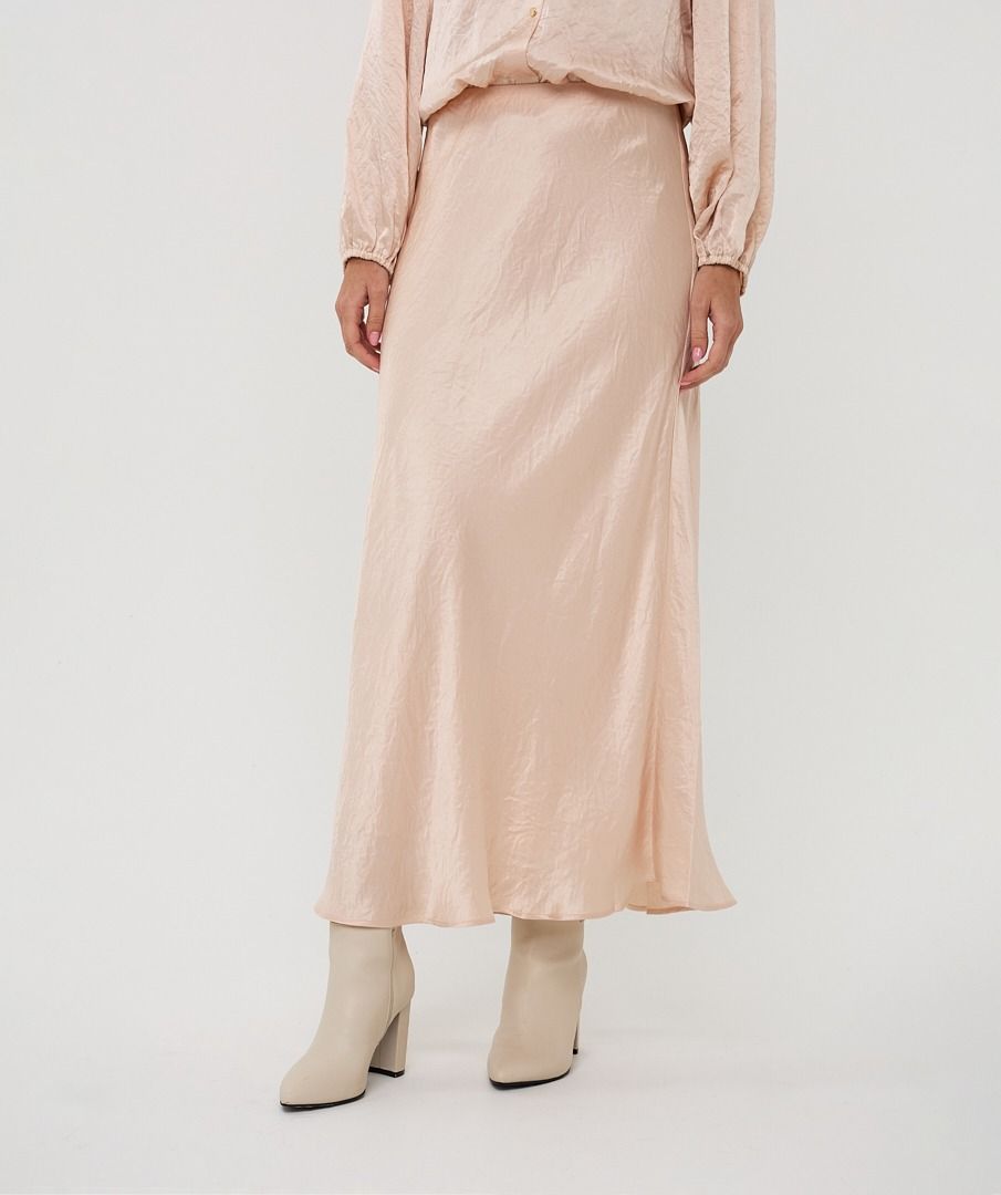 Acetate Long Skirt