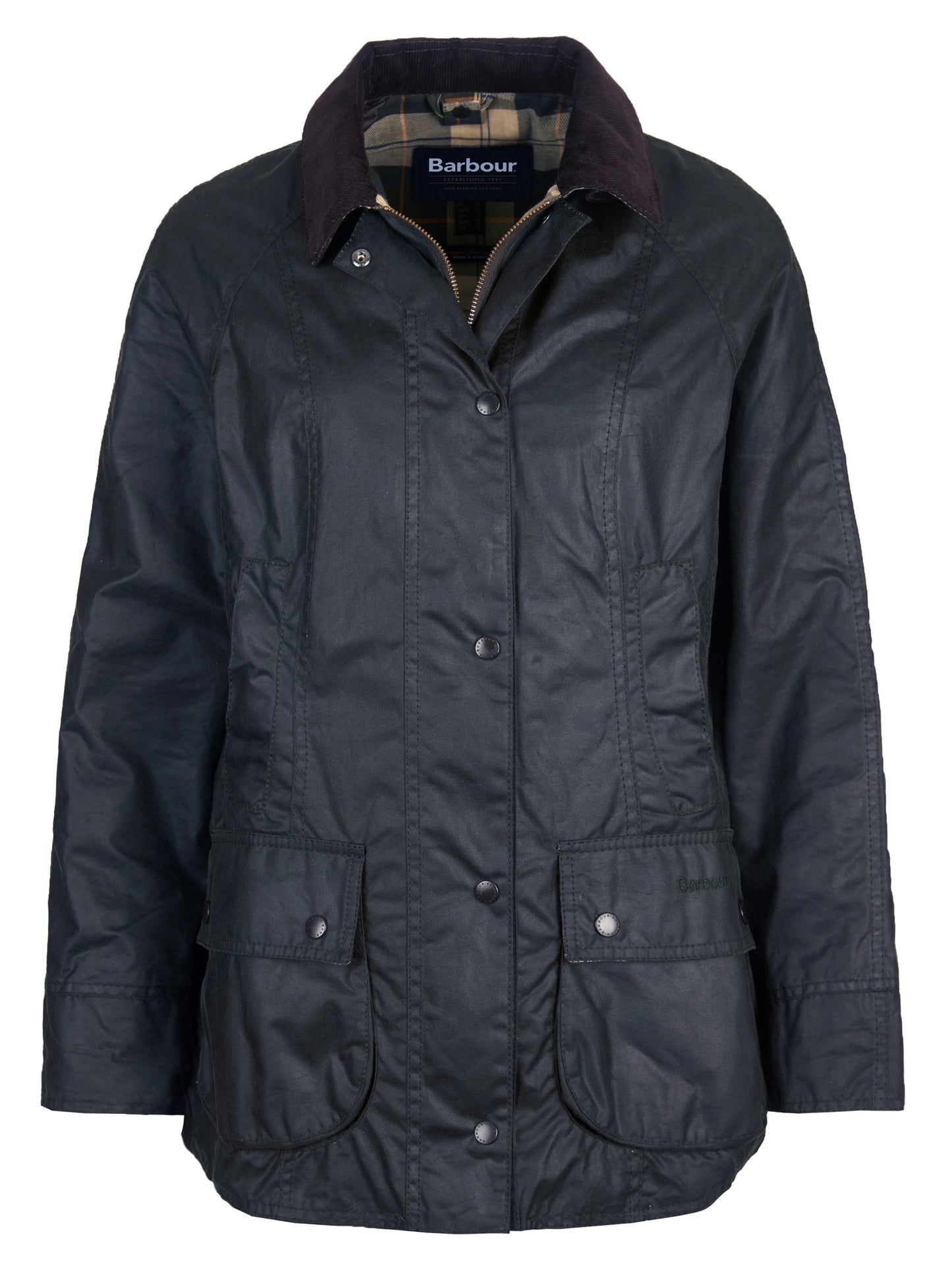 Beadnell Waxed Jacket - Sage