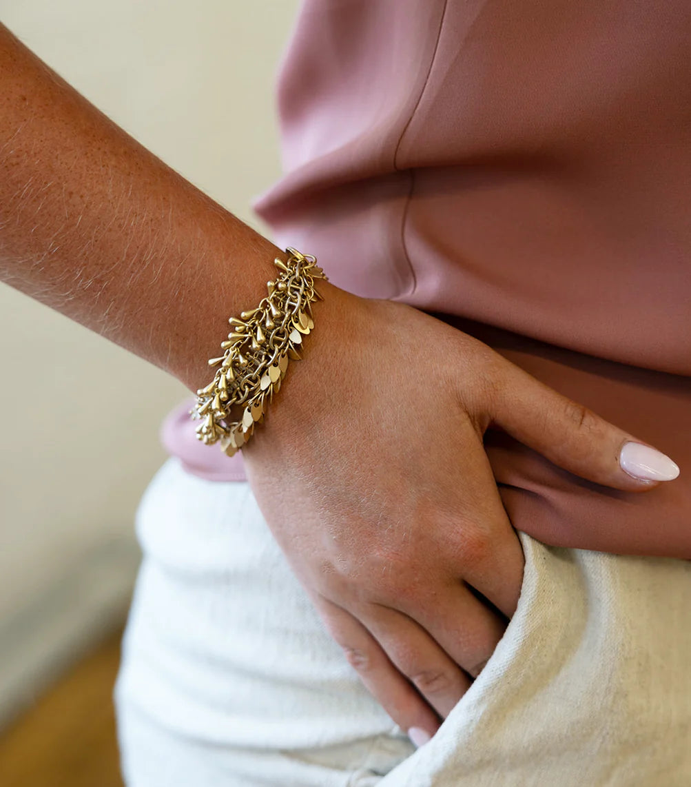 Four Strand Fringe Bracelet