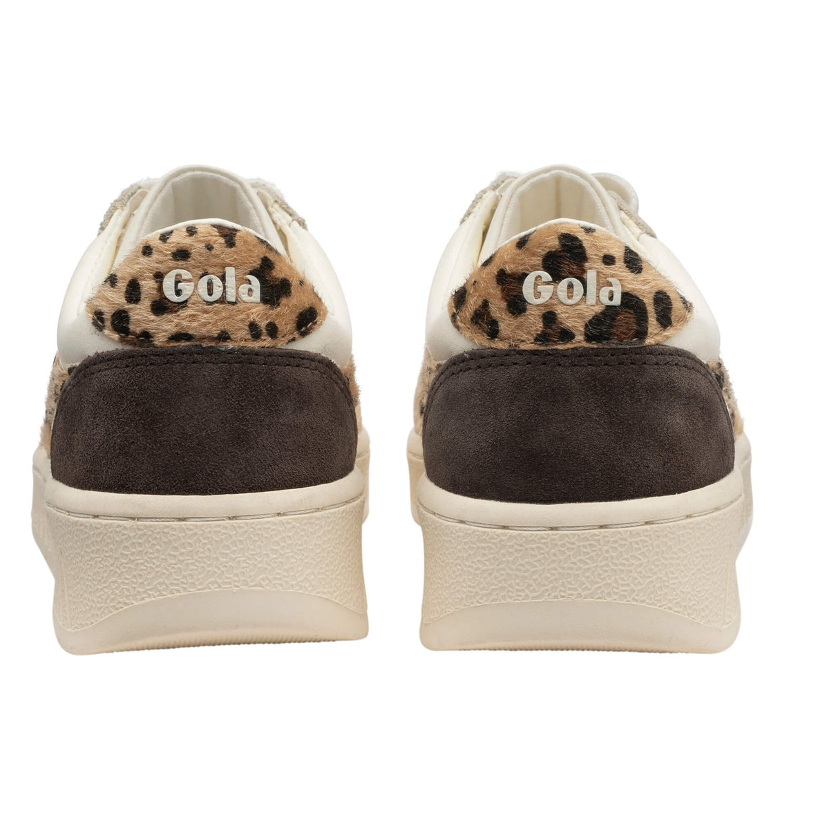 Grandslam Safari Sneaker - Off White/Leopard