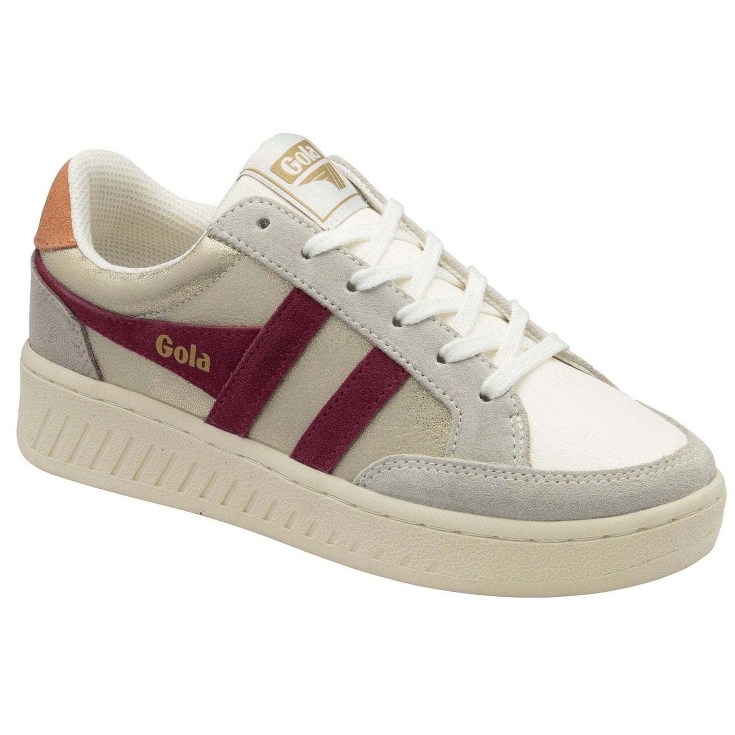Super Slam Sneaker - Gold/Cerise/Terracotta