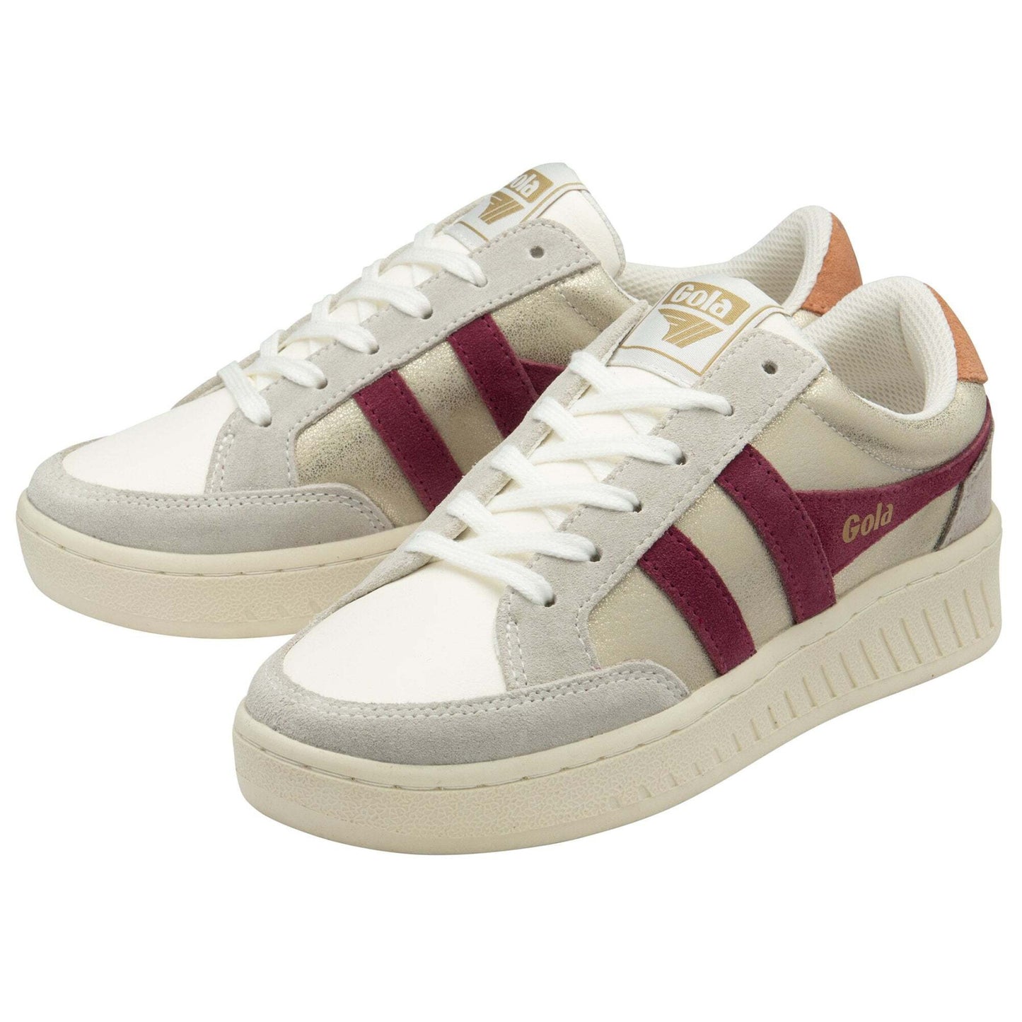 Super Slam Sneaker - Gold/Cerise/Terracotta